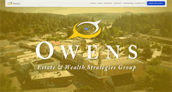 Desktop Screenshot of owensestateandwealth.com